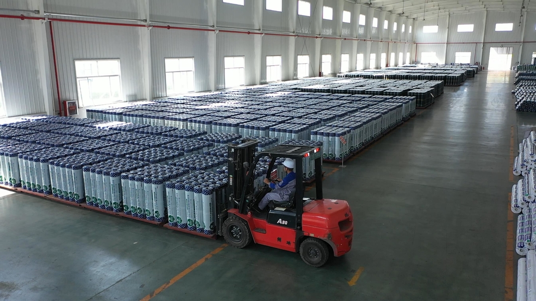 Langfang Hongyuqiao Waterproof Material Co., Ltd. 제조업체의 생산 라인
