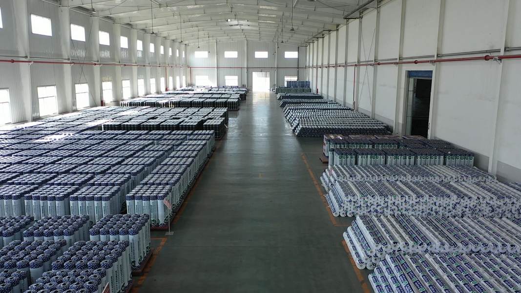 Langfang Hongyuqiao Waterproof Material Co., Ltd. 제조업체의 생산 라인